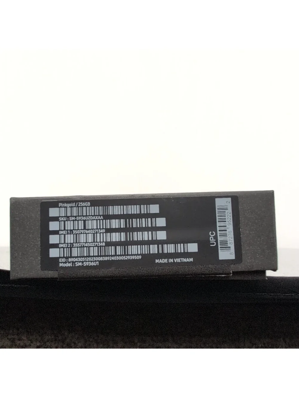 Samsung Galaxy S25+ Empty Replacement Box Only No Accessories